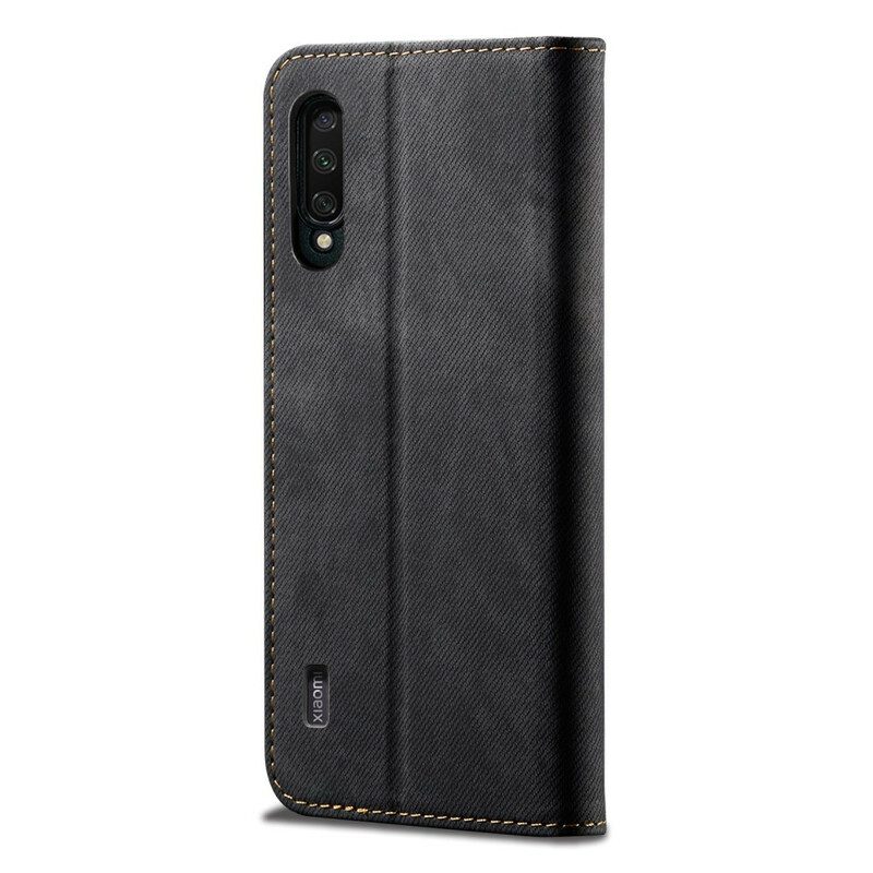 Folio-fodral För Xiaomi Mi A3 Läderfodral Denimtyg