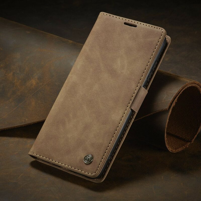 Folio-fodral För Xiaomi Mi Note 10 / 10 Pro Läderfodral Caseme Konstläder