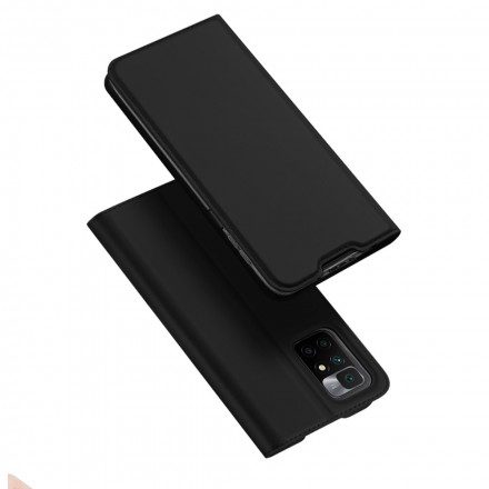 Folio-fodral För Xiaomi Redmi 10 Läderfodral Dux Ducis Pro Series Skin