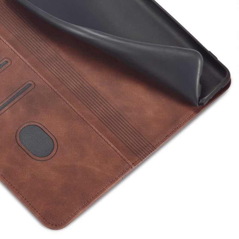 Folio-fodral För Xiaomi Redmi 10 Läderfodral Hudkänsla Couture