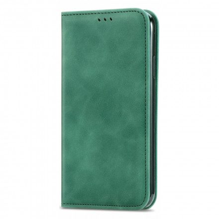 Folio-fodral För Xiaomi Redmi 10 Läderfodral Skin-touch