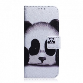 Folio-fodral För Xiaomi Redmi 10 Pandaansikte