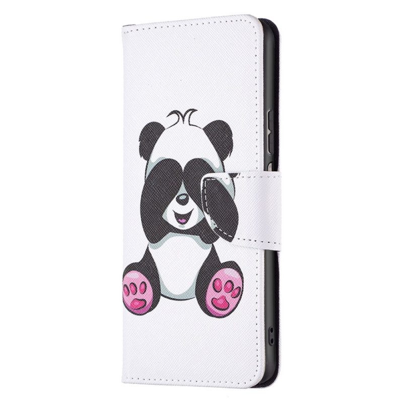 Folio-fodral För Xiaomi Redmi 10C Panda