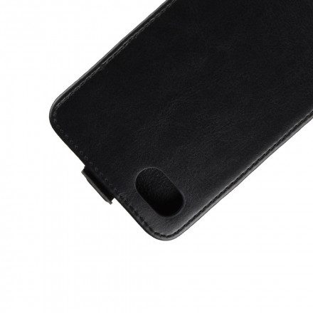 Folio-fodral För Xiaomi Redmi 6A Läderfodral Vertikal Lädereffekt