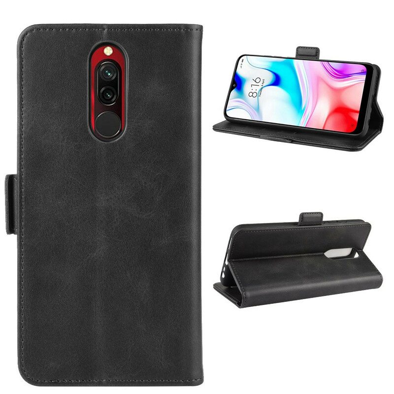 Folio-fodral För Xiaomi Redmi 8 Faux Leather Business