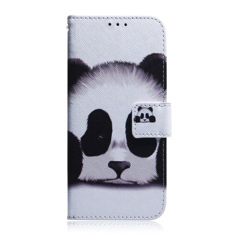 Folio-fodral För Xiaomi Redmi 8 Pandaansikte