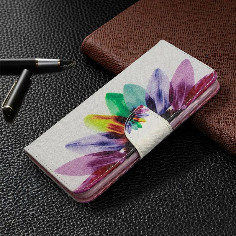Folio-fodral För Xiaomi Redmi 8A Akvarellblomma
