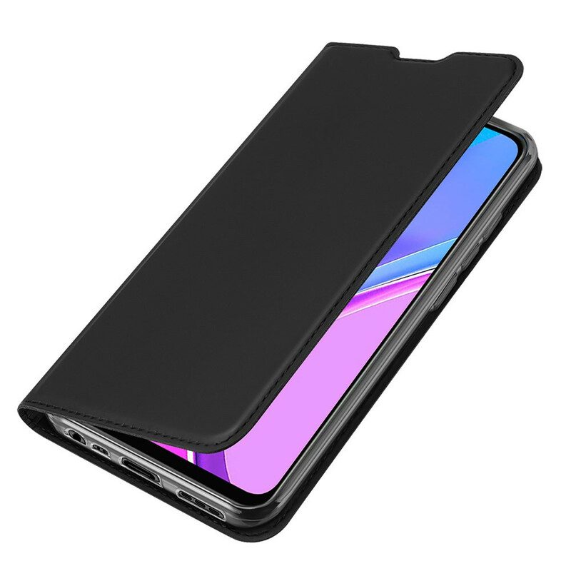 Folio-fodral För Xiaomi Redmi 9 Läderfodral Dux Ducis Pro Skin