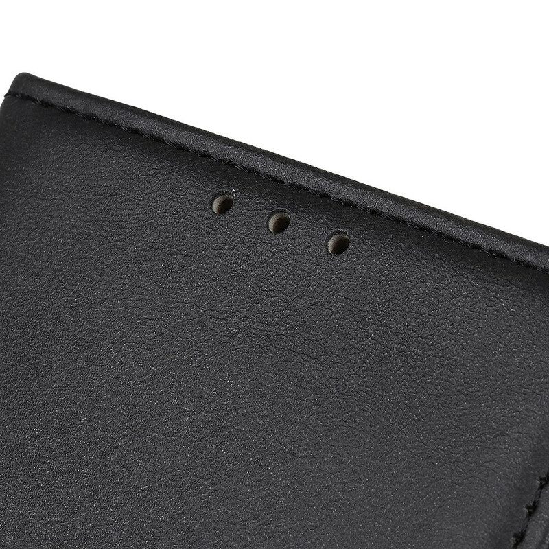 Folio-fodral För Xiaomi Redmi 9A Retro Matt Lädereffekt
