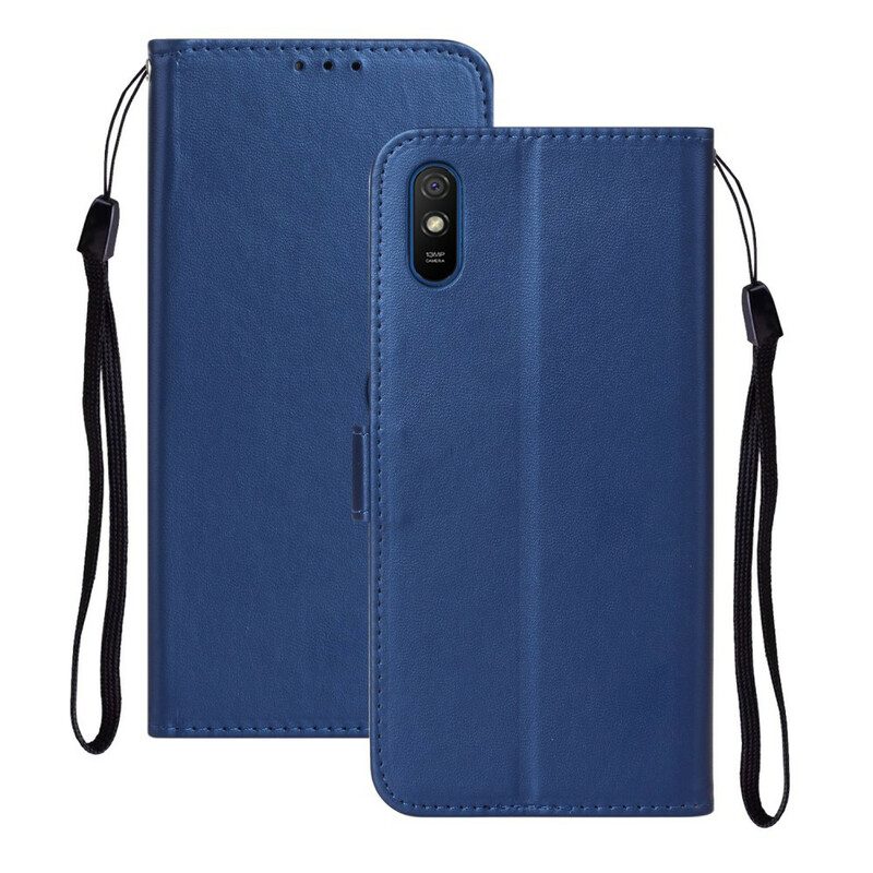 Folio-fodral För Xiaomi Redmi 9A Solid Color Series