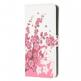 Folio-fodral För Xiaomi Redmi 9A Tropiska Blommor