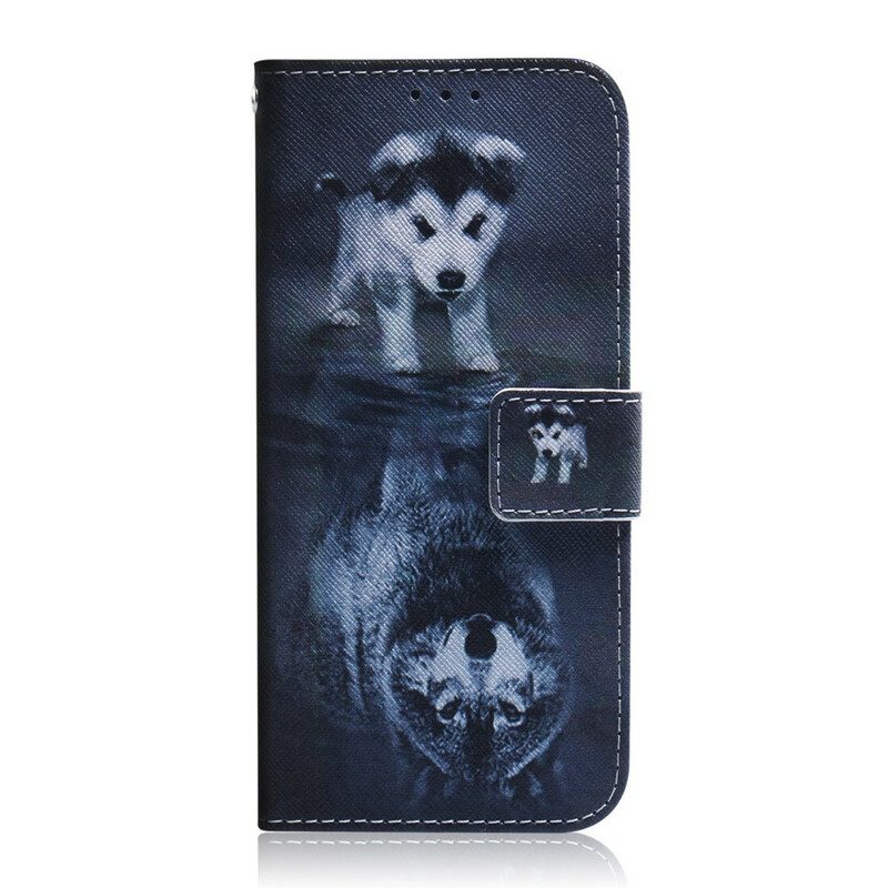 Folio-fodral För Xiaomi Redmi 9C Ernesto The Wolf