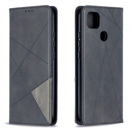 Folio-fodral För Xiaomi Redmi 9C Läderfodral Artiststil