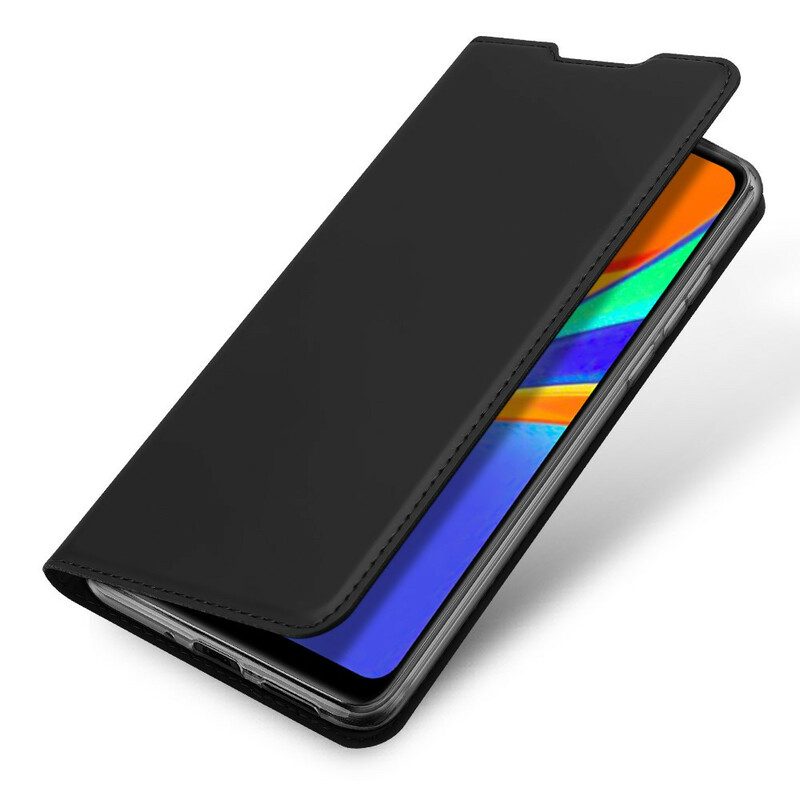 Folio-fodral För Xiaomi Redmi 9C Läderfodral Dux Ducis Pro Series Skin