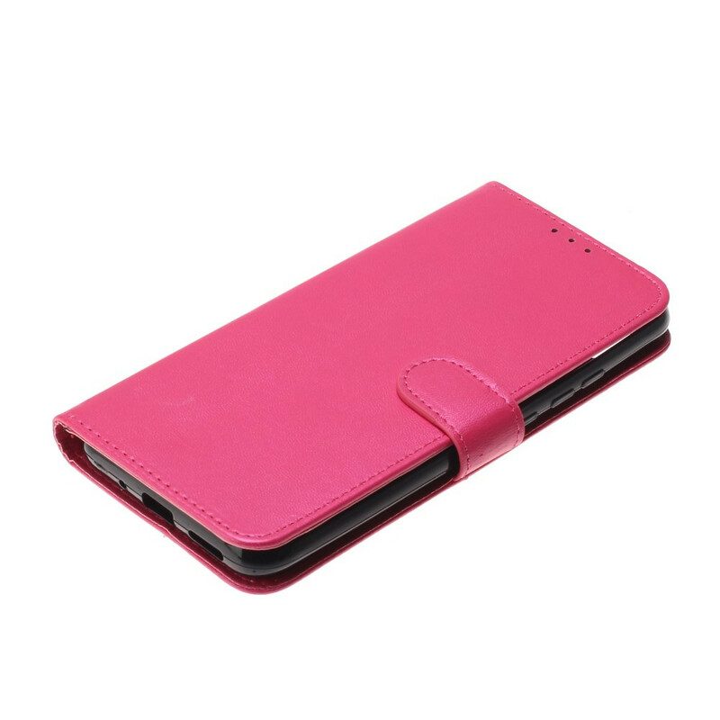 Folio-fodral För Xiaomi Redmi 9C Solid Color Series