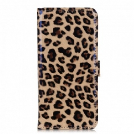 Folio-fodral För Xiaomi Redmi Note 10 / 10S Leopard