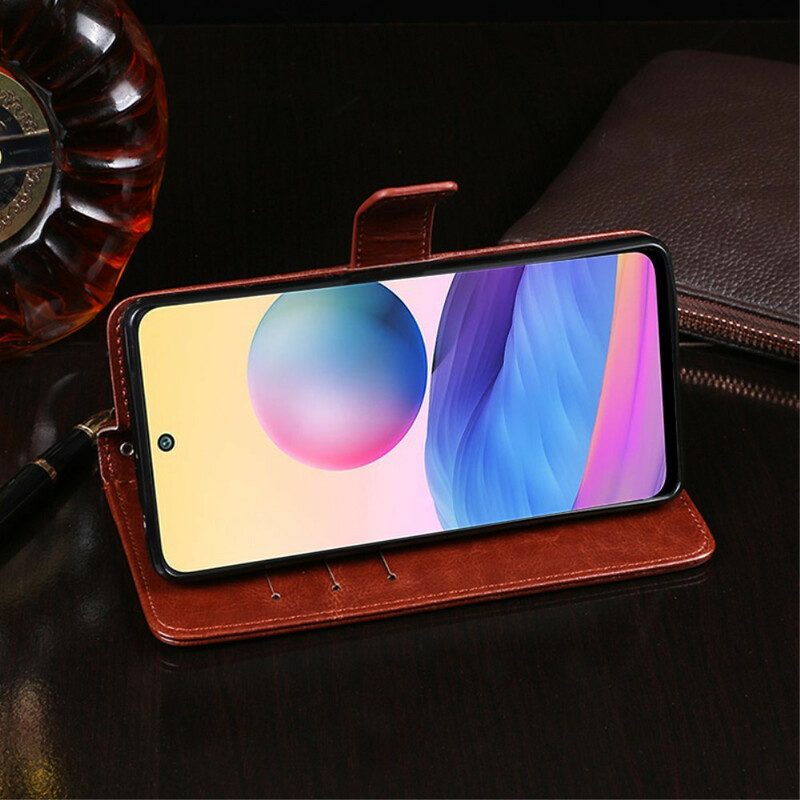 Folio-fodral För Xiaomi Redmi Note 10 5G / Poco M3 Pro 5G Idewei