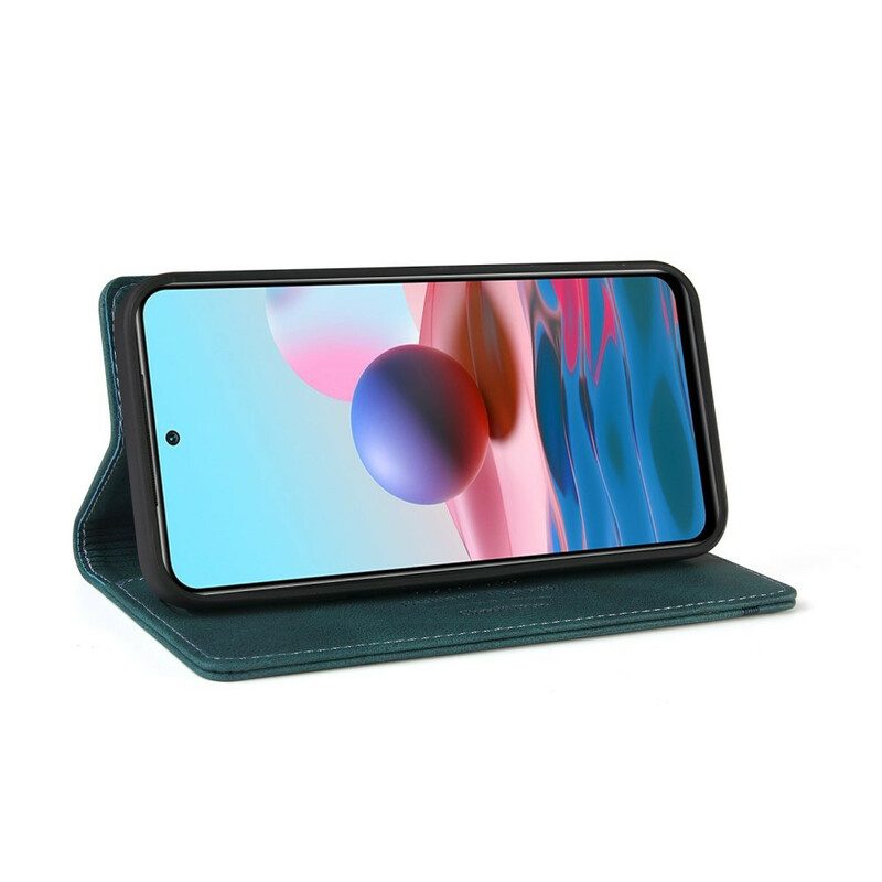 Folio-fodral För Xiaomi Redmi Note 10 5G / Poco M3 Pro 5G Läderfodral Faux Läder Gq.utrobe