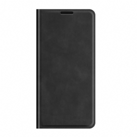 Folio-fodral För Xiaomi Redmi Note 10 5G / Poco M3 Pro 5G Läderfodral Silky Touch