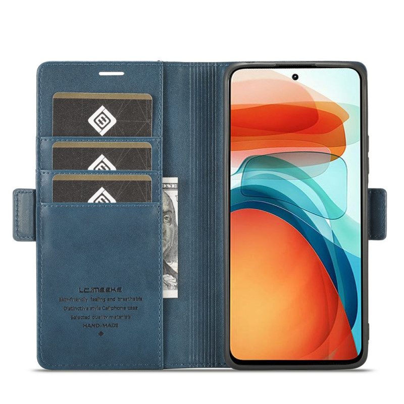 Folio-fodral För Xiaomi Redmi Note 10 Pro Dubbellås Lc.imeeke