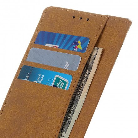 Folio-fodral För Xiaomi Redmi Note 10 Pro Enkelt Konstläder