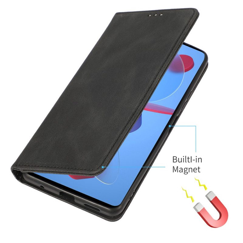 Folio-fodral För Xiaomi Redmi Note 10 Pro Läderfodral Färgrik Hud-touch