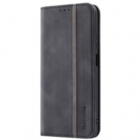 Folio-fodral För Xiaomi Redmi Note 10 Pro Läderfodral Faux Leather Casedance