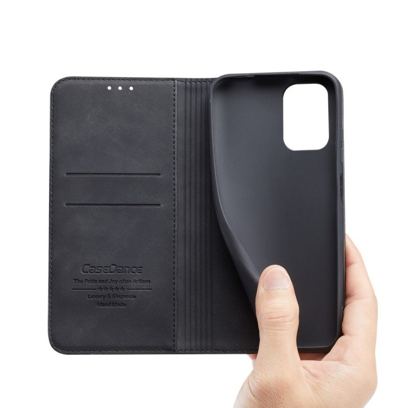 Folio-fodral För Xiaomi Redmi Note 10 Pro Läderfodral Faux Leather Casedance