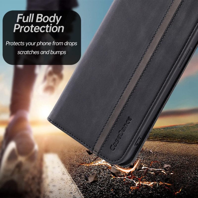 Folio-fodral För Xiaomi Redmi Note 10 Pro Läderfodral Faux Leather Casedance