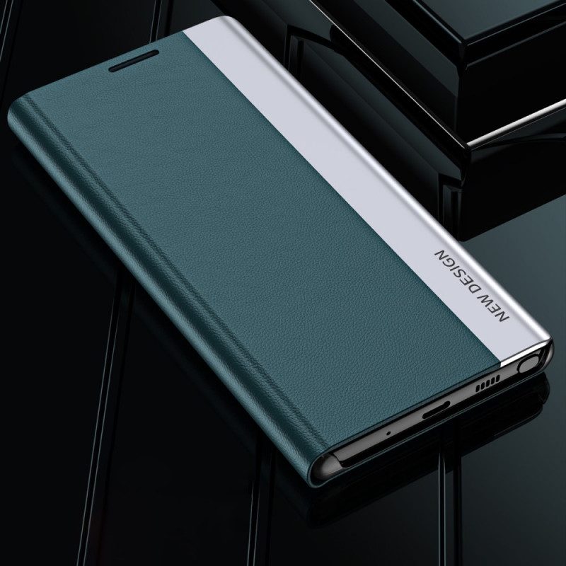Folio-fodral För Xiaomi Redmi Note 10 Pro Läderfodral Ny Design