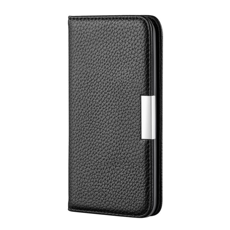 Folio-fodral För Xiaomi Redmi Note 10 Pro Läderfodral Ultra Chic Litchi Konstläder