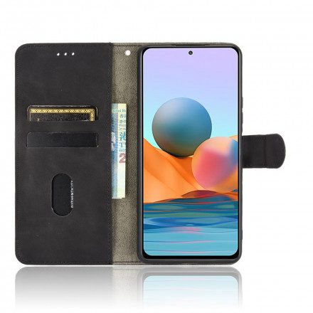 Folio-fodral För Xiaomi Redmi Note 10 Pro Soft Touch Lädereffekt