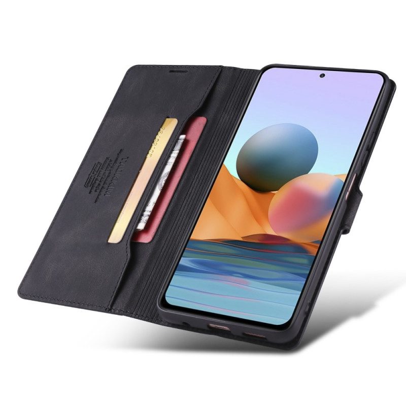 Folio-fodral För Xiaomi Redmi Note 10 Pro Taokkim Läderstil