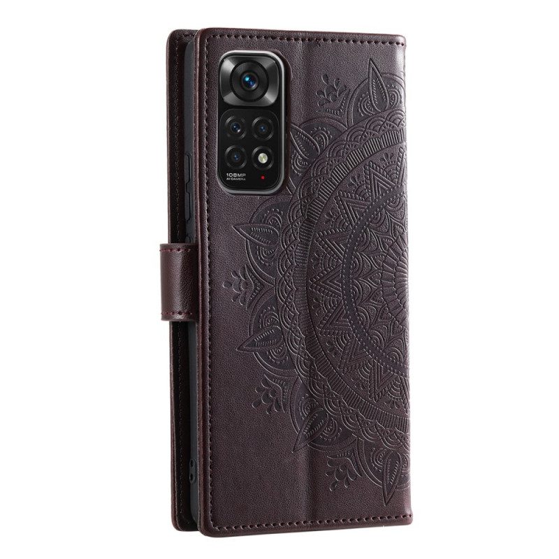 Folio-fodral För Xiaomi Redmi Note 11 / 11S Sön Mandala