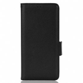 Folio-fodral För Xiaomi Redmi Note 11 Pro 4G / 5G Faux Leather Lychee
