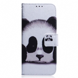 Folio-fodral För Xiaomi Redmi Note 11 Pro 4G / 5G Pandaansikte