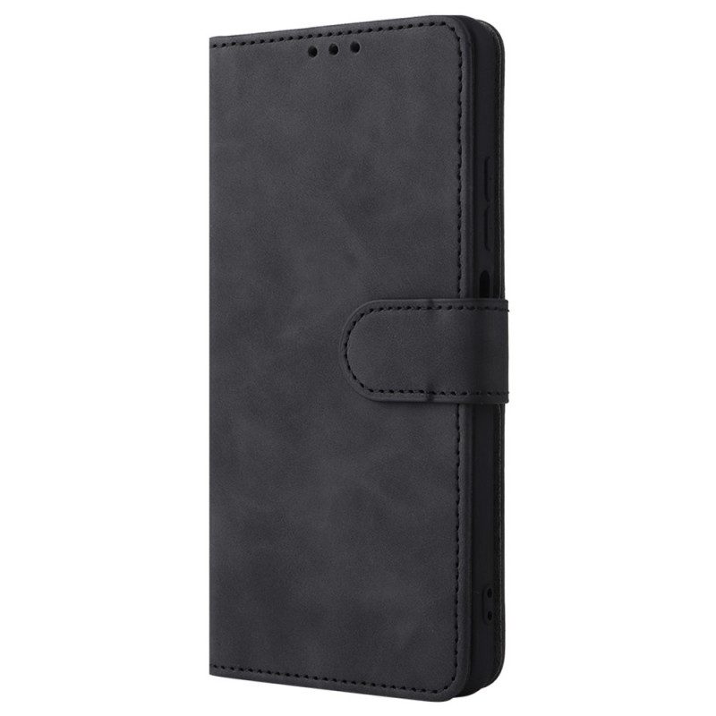 Folio-fodral För Xiaomi Redmi Note 11 Pro 4G / 5G Sömnad I Läderstil