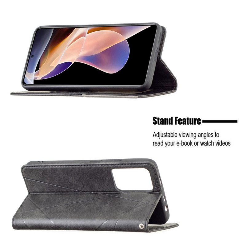 Folio-fodral För Xiaomi Redmi Note 11 Pro Plus 5G Läderfodral Artiststil