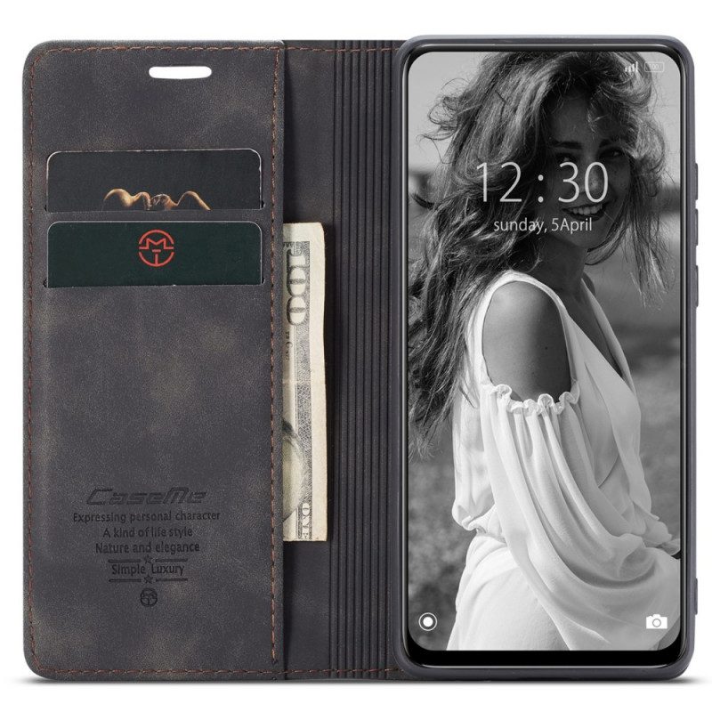 Folio-fodral För Xiaomi Redmi Note 11 Pro Plus 5G Läderfodral Caseme Konstläder