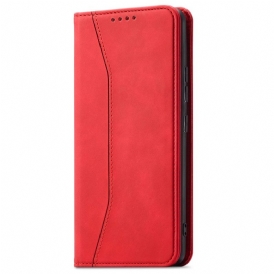 Folio-fodral För Xiaomi Redmi Note 11 Pro Plus 5G Läderfodral Sömnad