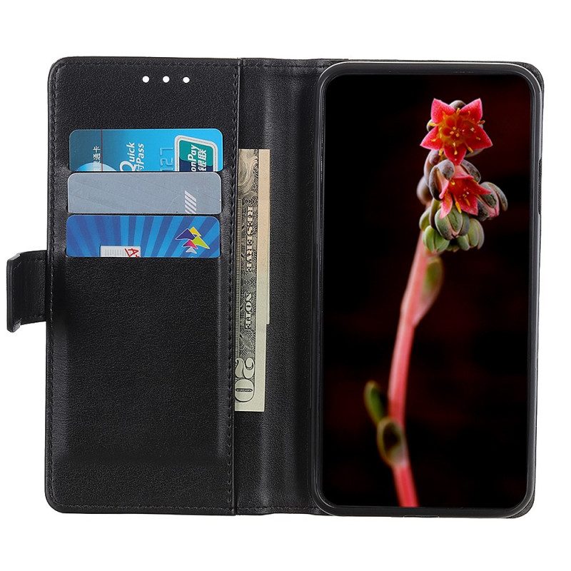 Folio-fodral För Xiaomi Redmi Note 11 Pro Plus 5G Läderstil