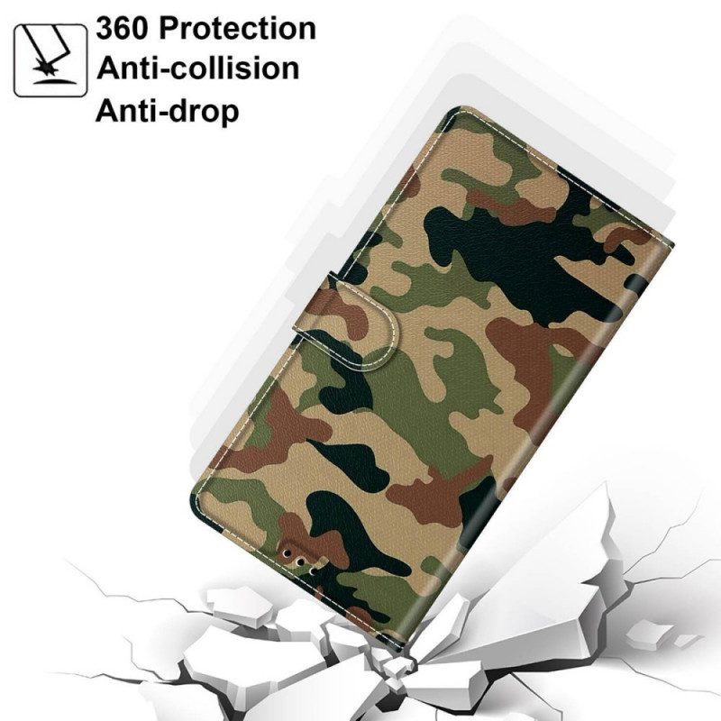 Folio-fodral För Xiaomi Redmi Note 11 Pro Plus 5G Militärt Kamouflage