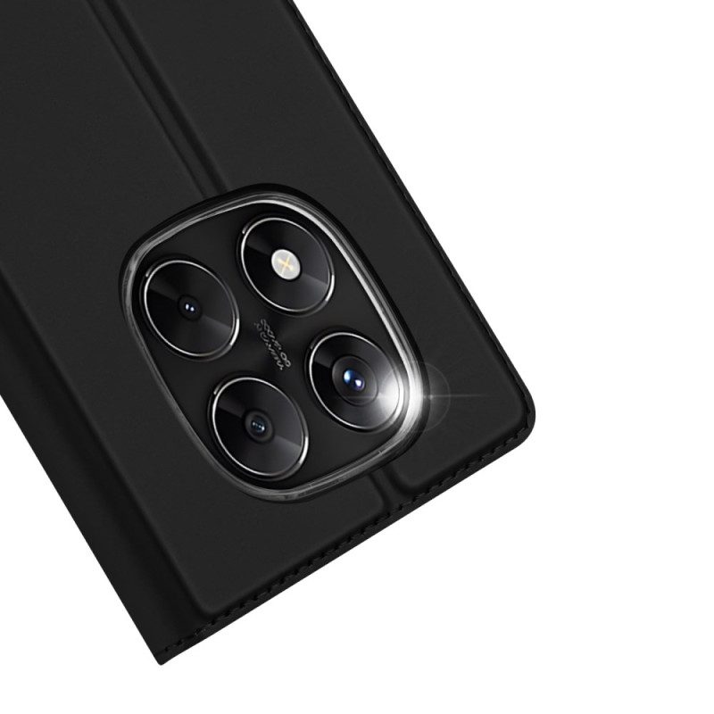 Folio-fodral För Xiaomi Redmi Note 14 Pro 4g Skin Pro Series Dux Ducis