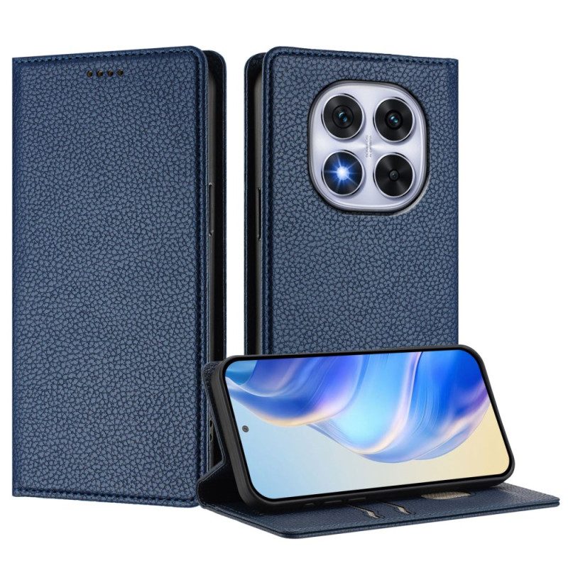 Folio-fodral För Xiaomi Redmi Note 14 Pro 5g Texturerad Rfid