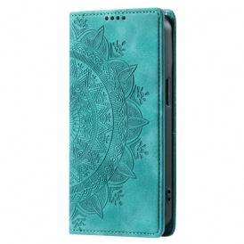 Folio-fodral För Xiaomi Redmi Note 14 Pro Plus 5g Mocka Mandalaeffekt