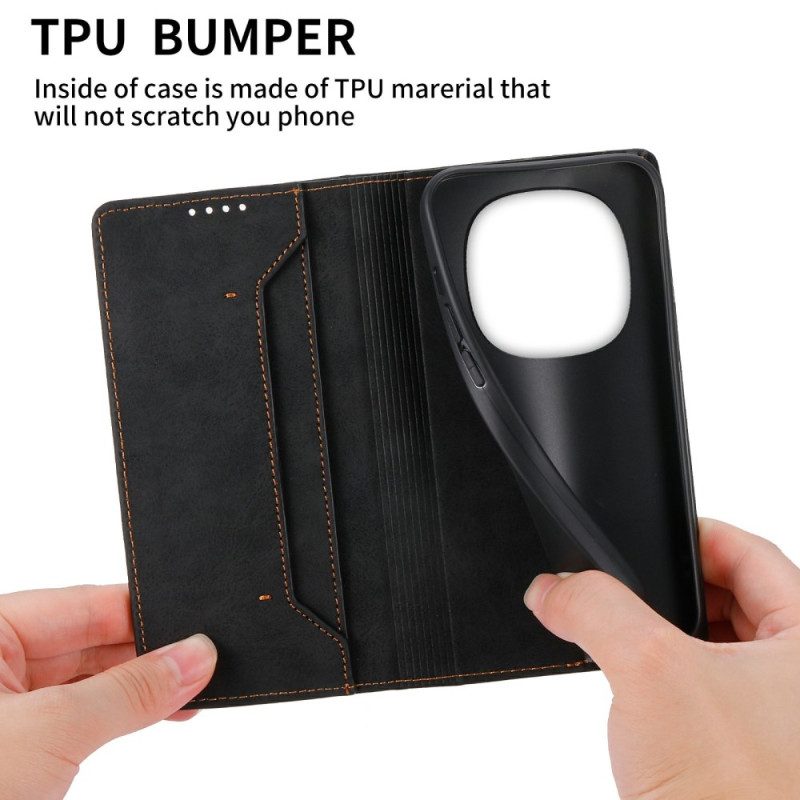 Folio-fodral För Xiaomi Redmi Note 15 Pro Plus 5g Rfid-skydd