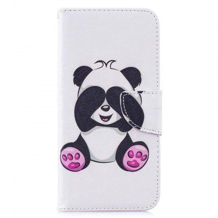 Folio-fodral För Xiaomi Redmi Note 7 Panda Kul