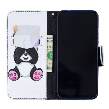 Folio-fodral För Xiaomi Redmi Note 7 Panda Kul