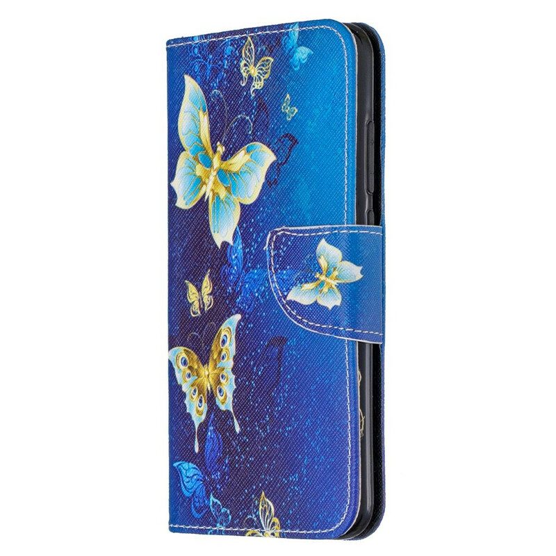 Folio-fodral För Xiaomi Redmi Note 8 Otroliga Fjärilar