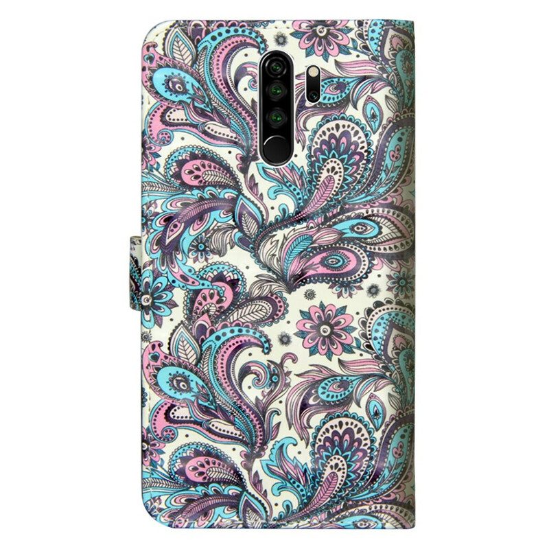 Folio-fodral För Xiaomi Redmi Note 8 Pro Blomstermönster